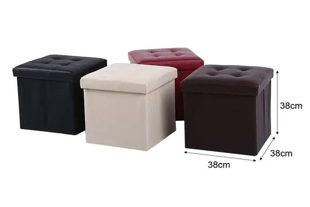 Taburete con almacenamiento, modelo 110163