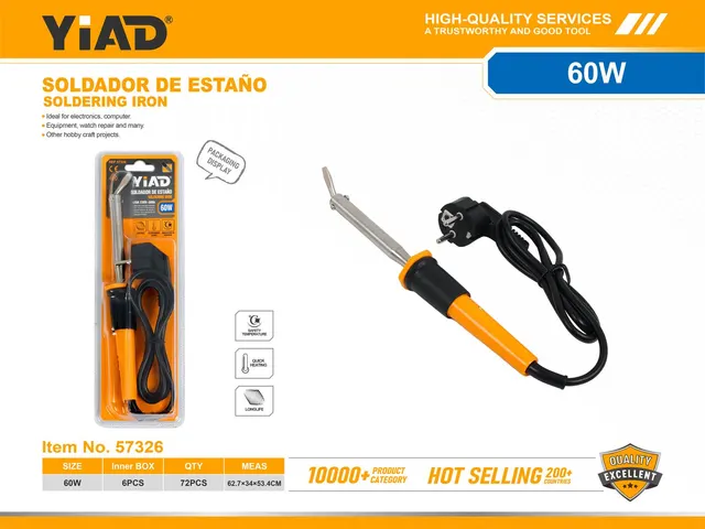 Herramientas para soldadura, 60 W, ref. 57326