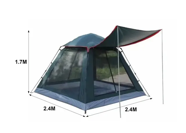 Carpa, 2,2 × 2,2 × 1,65