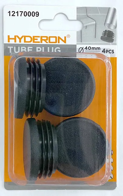 Placa ciega, 40 mm, 4 piezas