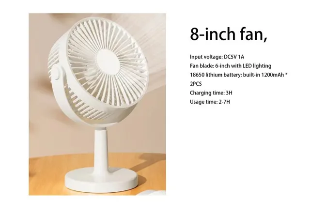 ventilador de escritorio, modelo 261557