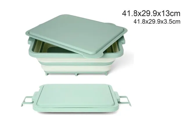 Serie de tablas de cortar, modelo YT-H241021-L, color verde