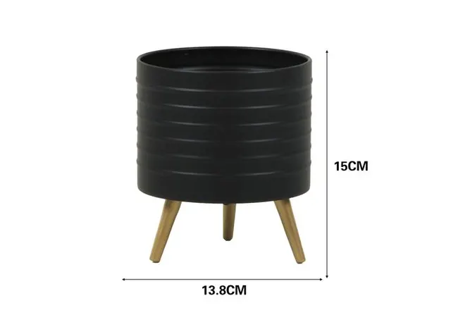 Soporte para plantas de hierro forjado, modelo JY24322