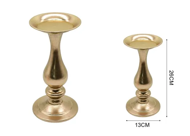 Portavelas de hierro, modelo 133475