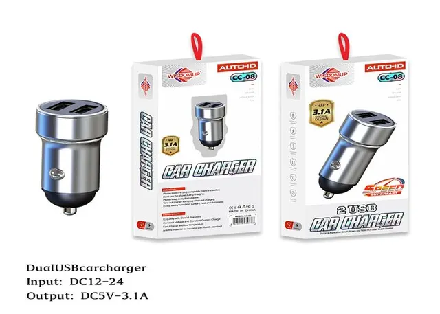 Cargador de coche, modelo CC-08A