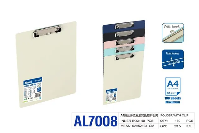 Abrazaderas de placa, modelo A4, modelo AL7008