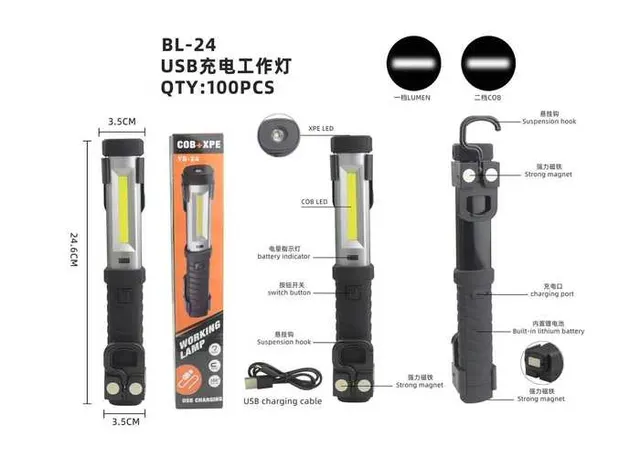 luces de trabajo, modelo BL-24USB