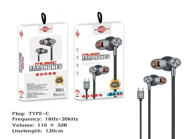 cable de auriculares, modelo EJ-33A