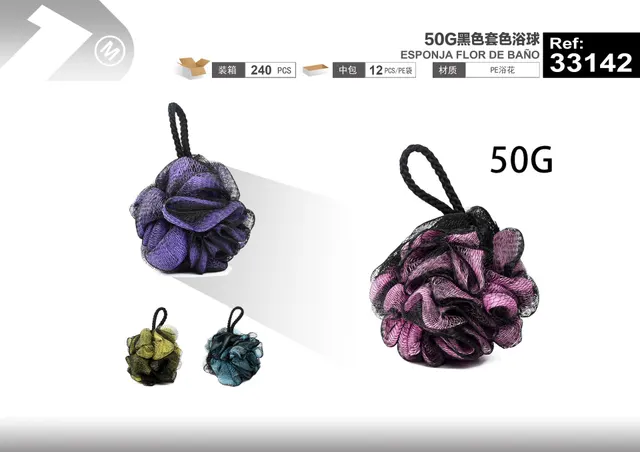 Bombas de baño, 50 g, color negro