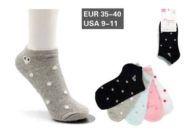 Calcetines tobilleros para mujer, modelo A7201-5