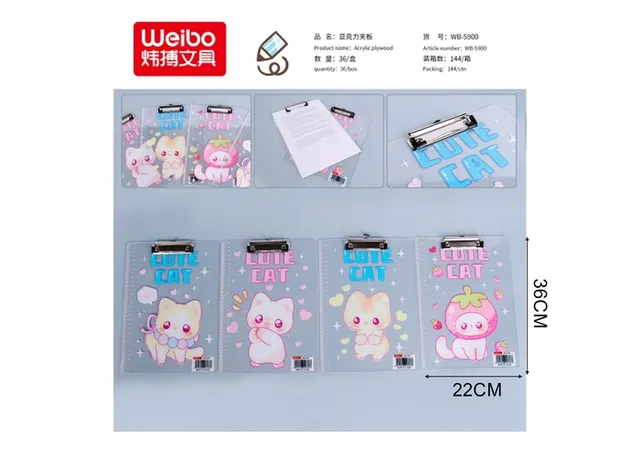 Abrazaderas de placa, modelo WB-5900