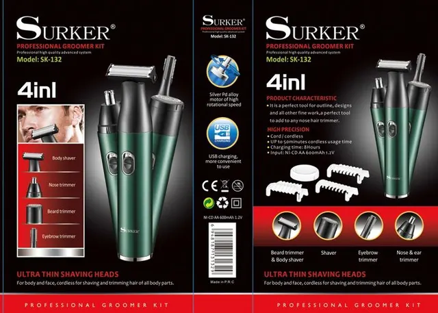 conjunto de corte de pelo, modelo SK-132
