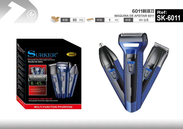 conjunto de corte de pelo, modelo SK-6011
