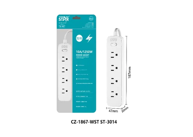 Accesorios para interruptores, 3 m, modelo ST-3014-110V