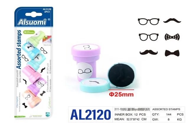 Suministros para sellos, 6 piezas, modelo AL2120