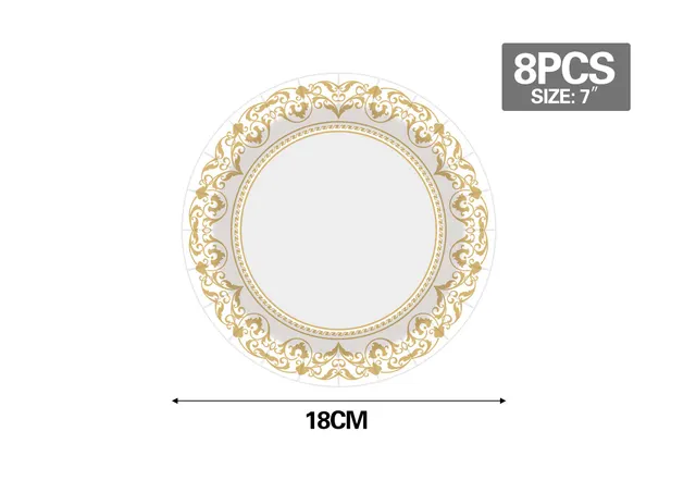 colección floral, 7 pulgadas, 8 piezas