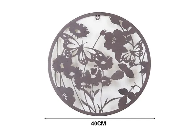Decoración de pared de hierro forjado, modelo JY22134S-MCB