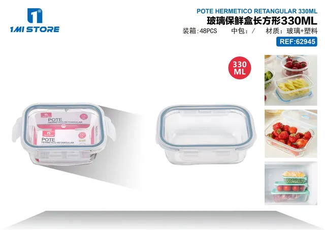 Recipiente para conservar alimentos, 330 ml