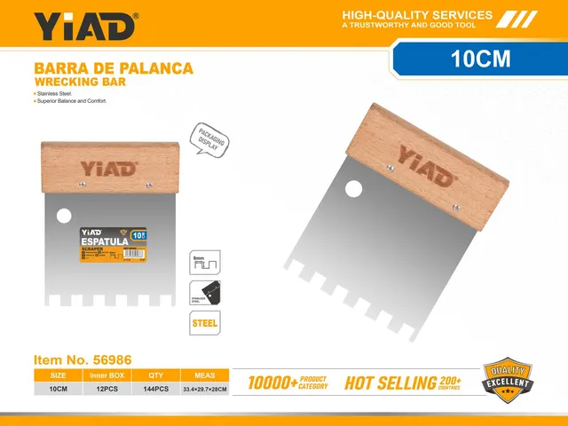 Raspador, 4 pulgadas, ref. 56986