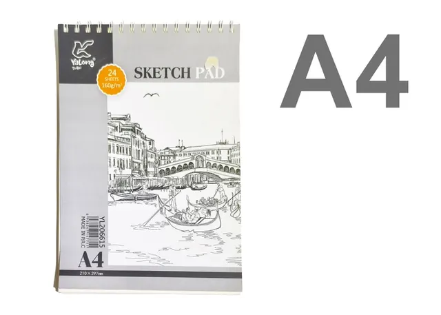 Cuaderno de bocetos, modelo A4, modelo YL206615