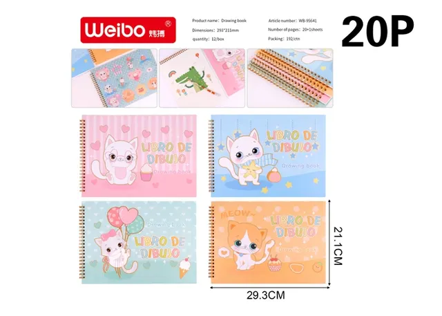 Cuaderno de bocetos, modelo WB-95641