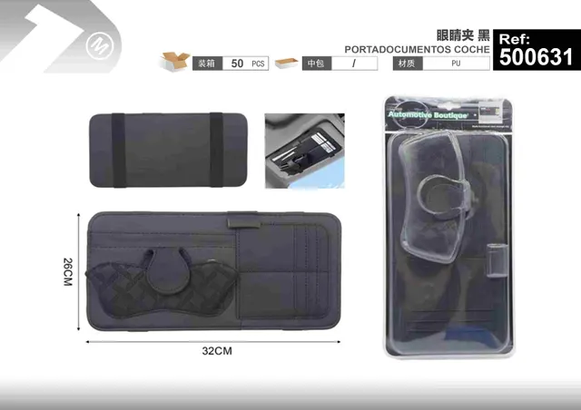 Almacenamiento de coche, color negro, modelo 500631