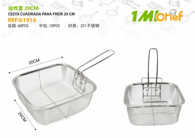 Canasta para freír, 20 cm, ref. 61919