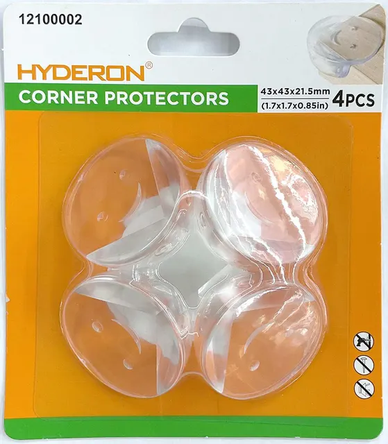Protector de esquinas, 43 × 43 × 21,5 mm, 4 piezas