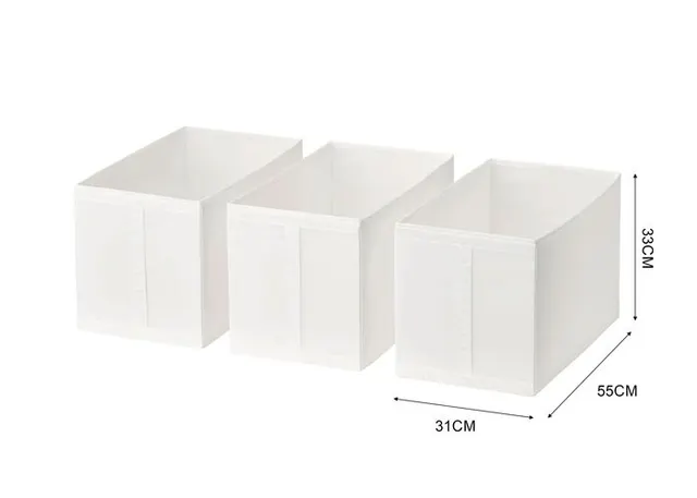 Almacenamiento serie IKEA, 31 × 55 × 33 cm