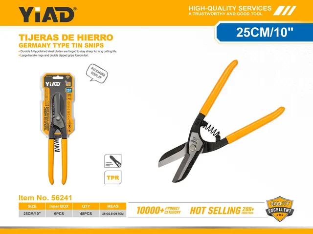 Tijeras, 10 pulgadas, 250 mm, ref. 56241