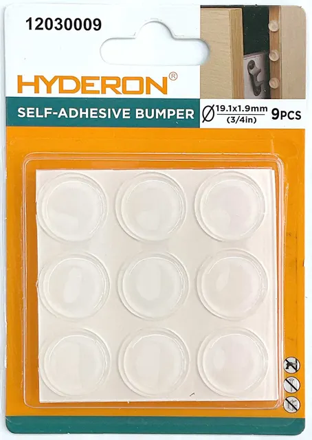 Protector transparente, 19,1 × 1,9 mm, 9 piezas