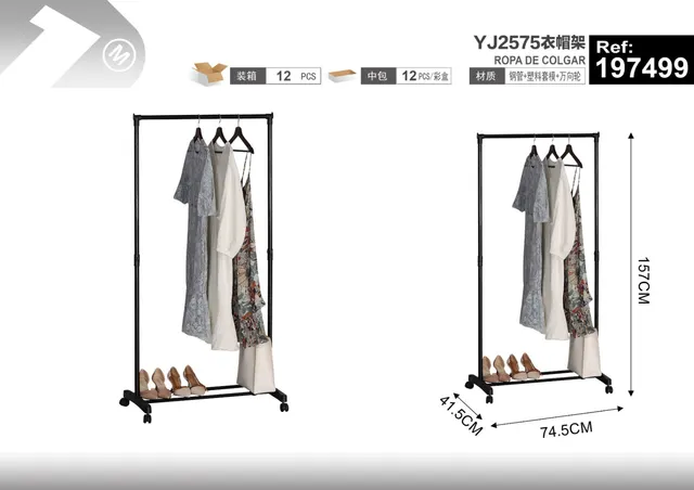 Perchero para ropa y sombreros, modelo YJ2575