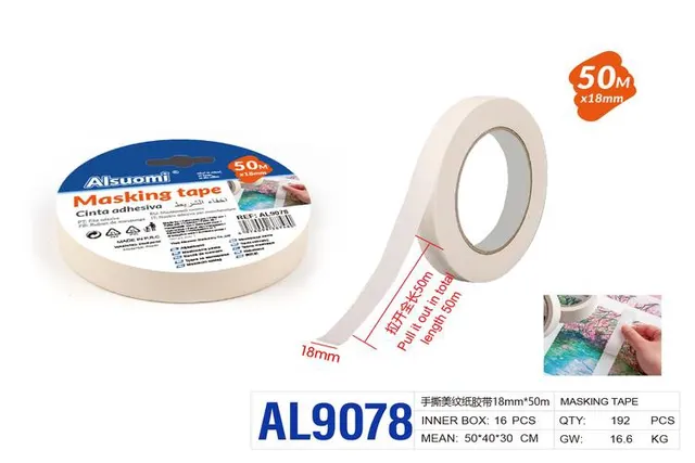 Cinta adhesiva, 18 mm, 50 m