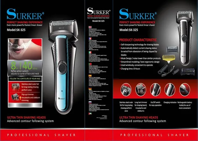 Maquinilla de afeitar, modelo SK-325
