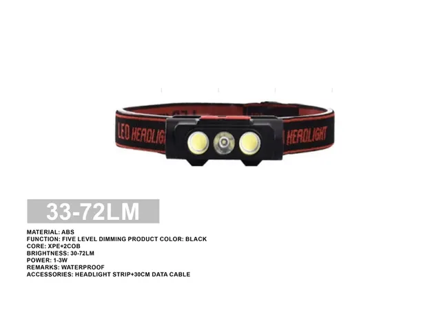 Lámpara de cabeza, modelo ST-8119-B