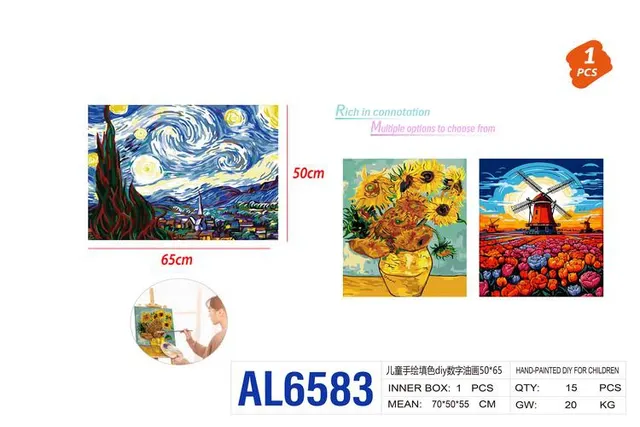 Pintura al óleo, 50 × 65