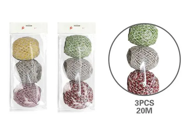 Soga, 20 m, 3 piezas, color bicolor