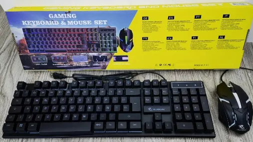 Conjunto de teclado y ratón., modelo KT-399