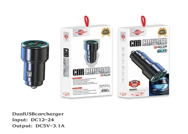 Cargador de coche, modelo CC-11A