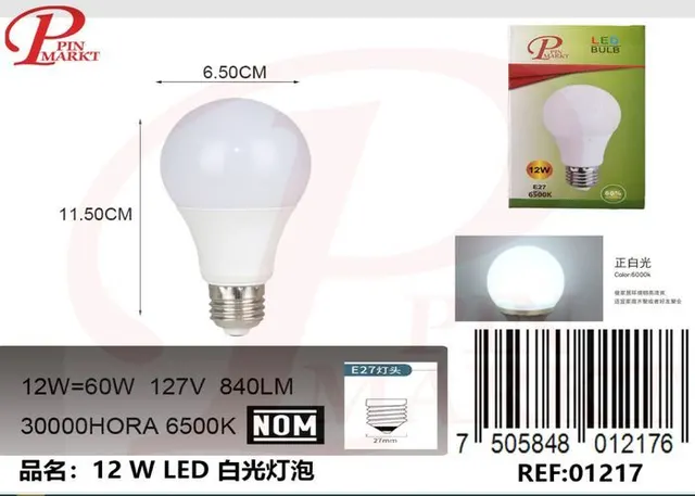 bulbo, 12 W, modelo 262041