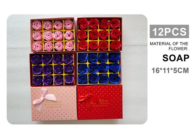 Flores de regalo, 16 × 11 × 5 cm, modelo 133879