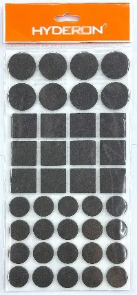 Protectores de fieltro, 25 × 25 mm, 20 mm, 28 mm, 20 piezas, 12 piezas, 8 piezas, 40 piezas, color marrón