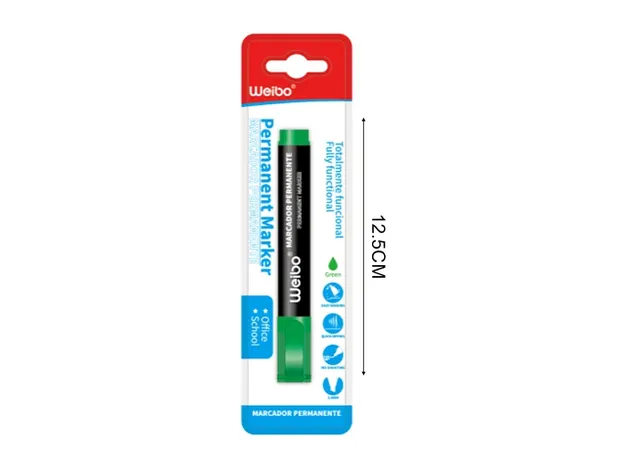 Rotulador, 1 pieza, color verde, modelo WB8034