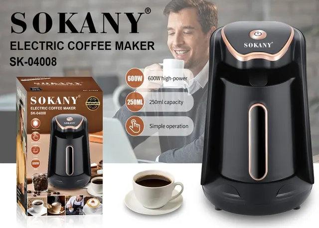 Cafetera, modelo SK-04008