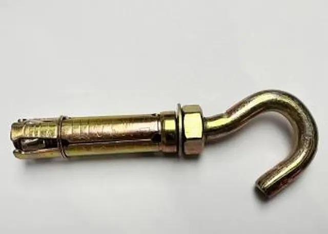 Taquetes de expansión con tornillo, modelo M8, color dorado, ref. SZV00187