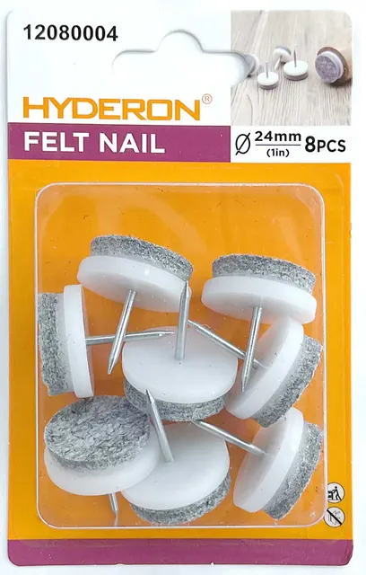 Plantilla antiperforación, 24 × 8,5 mm, 8 piezas, modelo 12080004