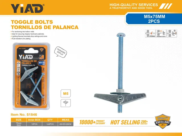 Tornillos especiales, modelo M5, 2 piezas, ref. 51846