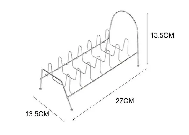 Escurridor de platos de hierro forjado, ref. 110387