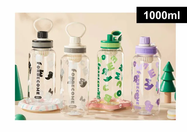 Vaso plástico, 1000 ml