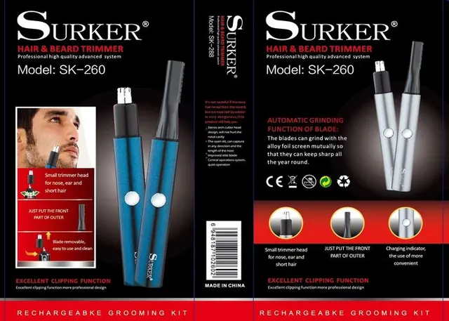 cortapelos nasales, modelo SK-260